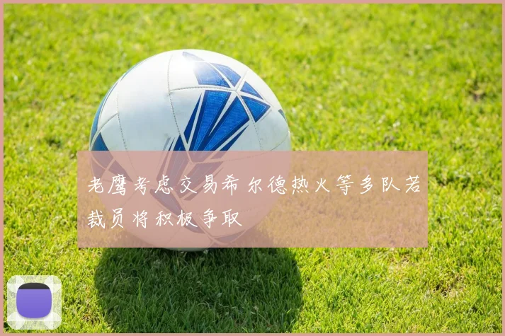 老鹰考虑交易希尔德热火等多队若裁员将积极争取